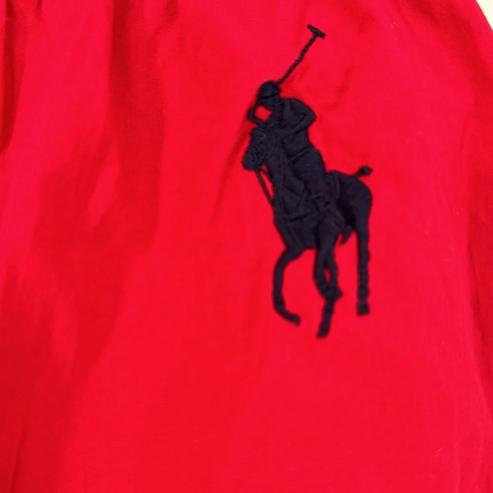 Polo Ralph Lauren Burgundy Spellout w/ Pony Pajama Pants Size Small